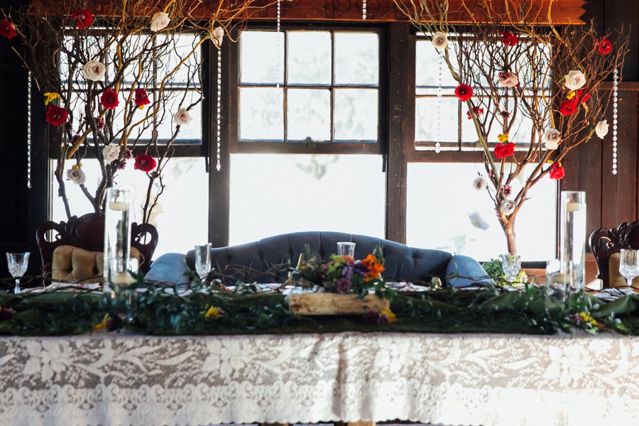 A Colorful & Whimsical Glamping Wedding Weekend via TheELD.com