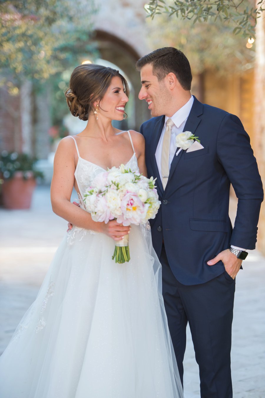 A Spring Jewel Toned Central Florida Wedding via TheELD.com