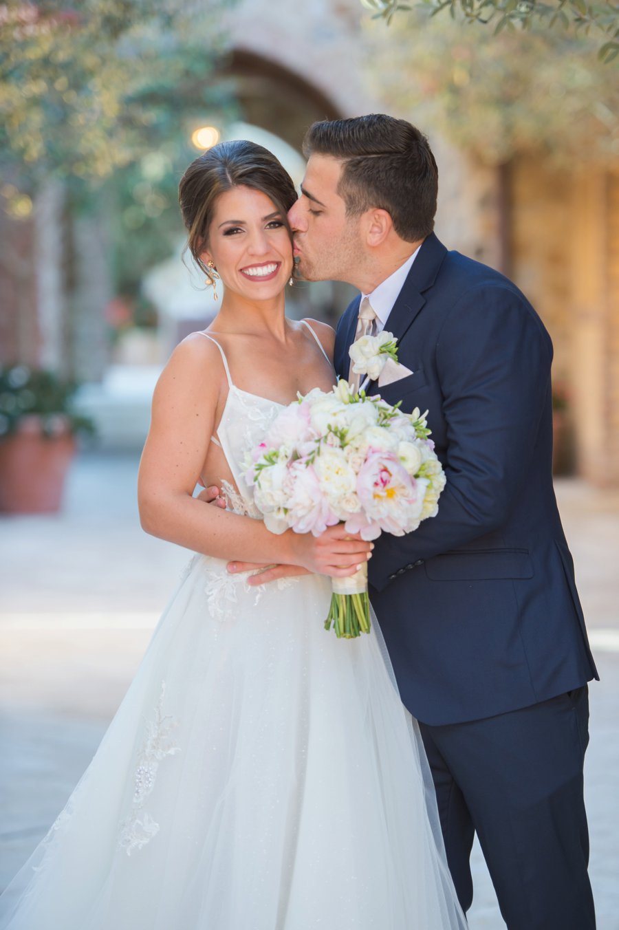 A Spring Jewel Toned Central Florida Wedding via TheELD.com