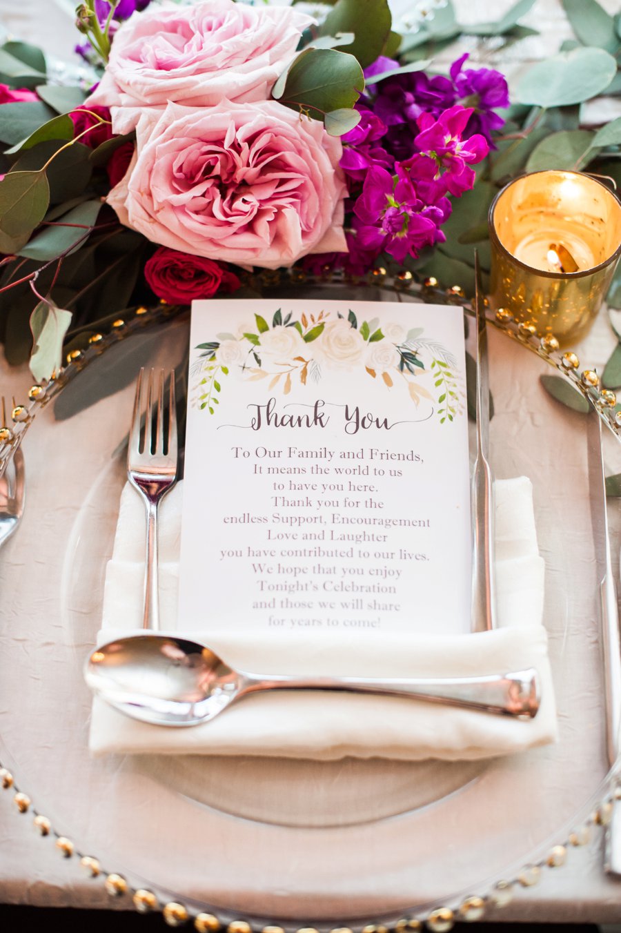 A Spring Jewel Toned Central Florida Wedding via TheELD.com