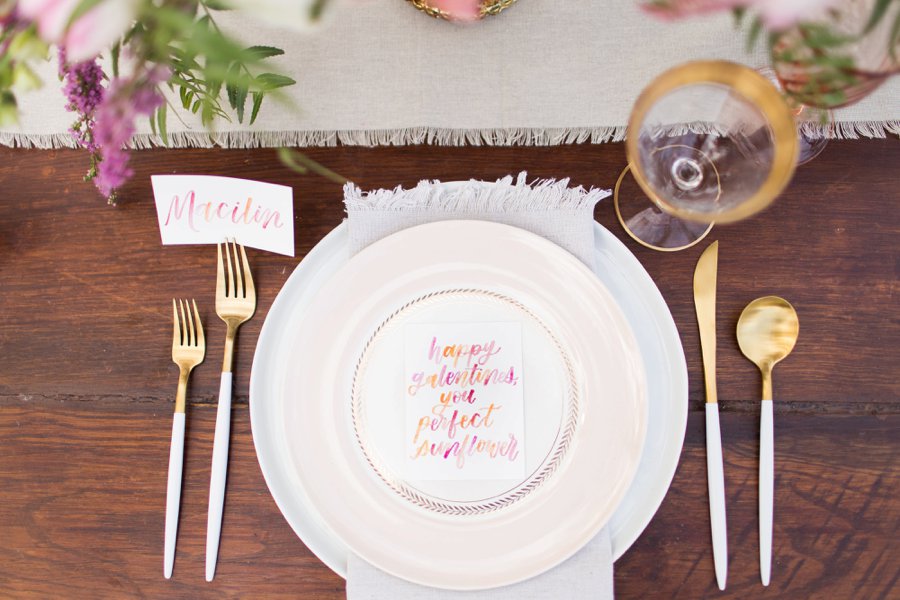 A Fun Pink Galentines Day Brunch via TheELD.com