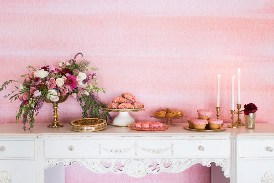 A Fun Pink Galentines Day Brunch via TheELD.com