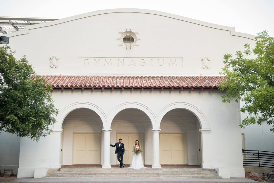 Colorful Navy, Yellow, and Orange Wedding Ideas via TheELD.com