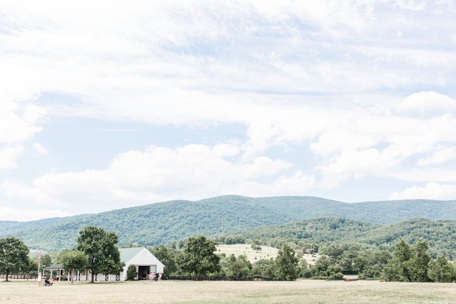 A Pink Rustic Romance Virginia Mountain Wedding via TheELD.com