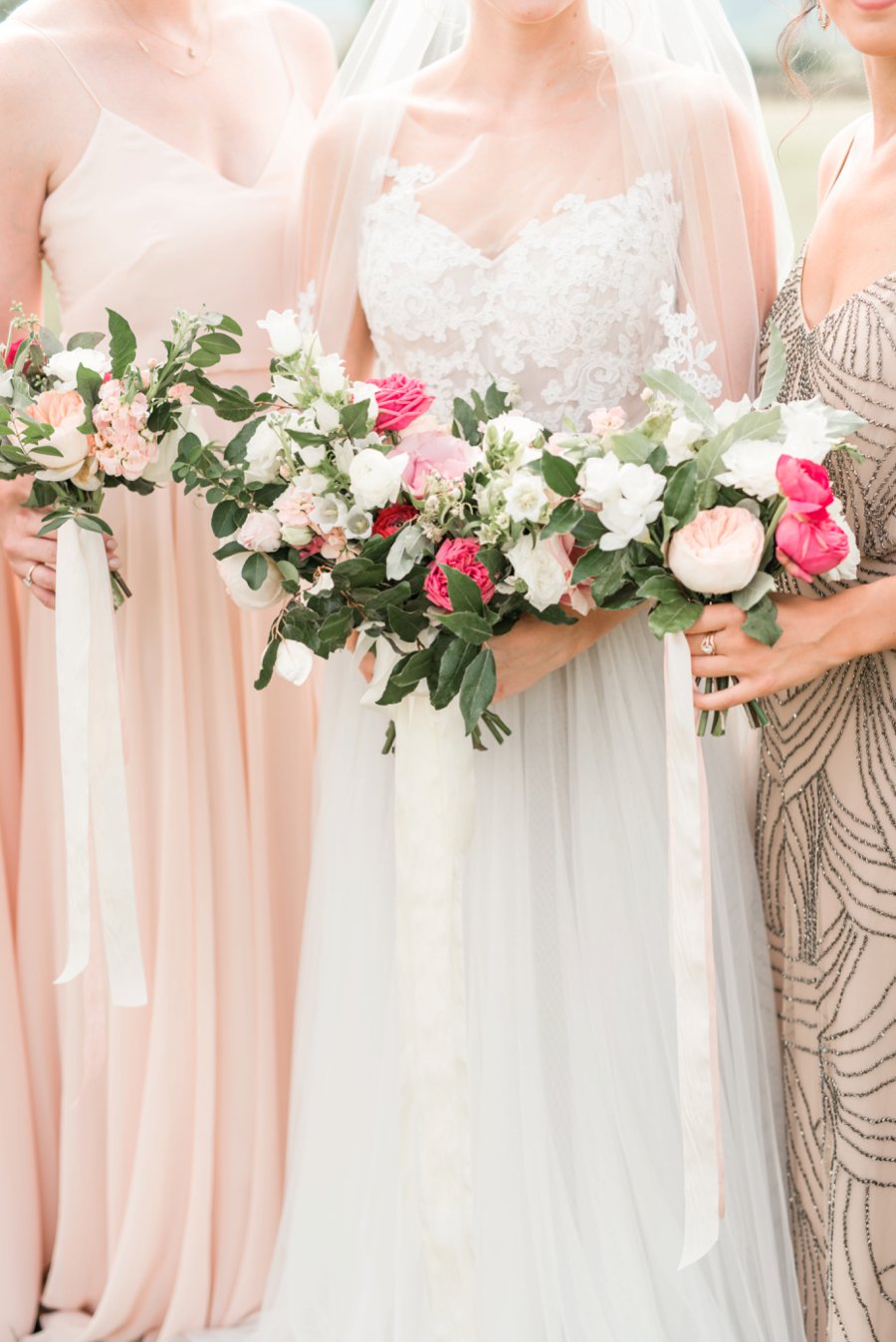 A Pink Rustic Romance Virginia Mountain Wedding via TheELD.com