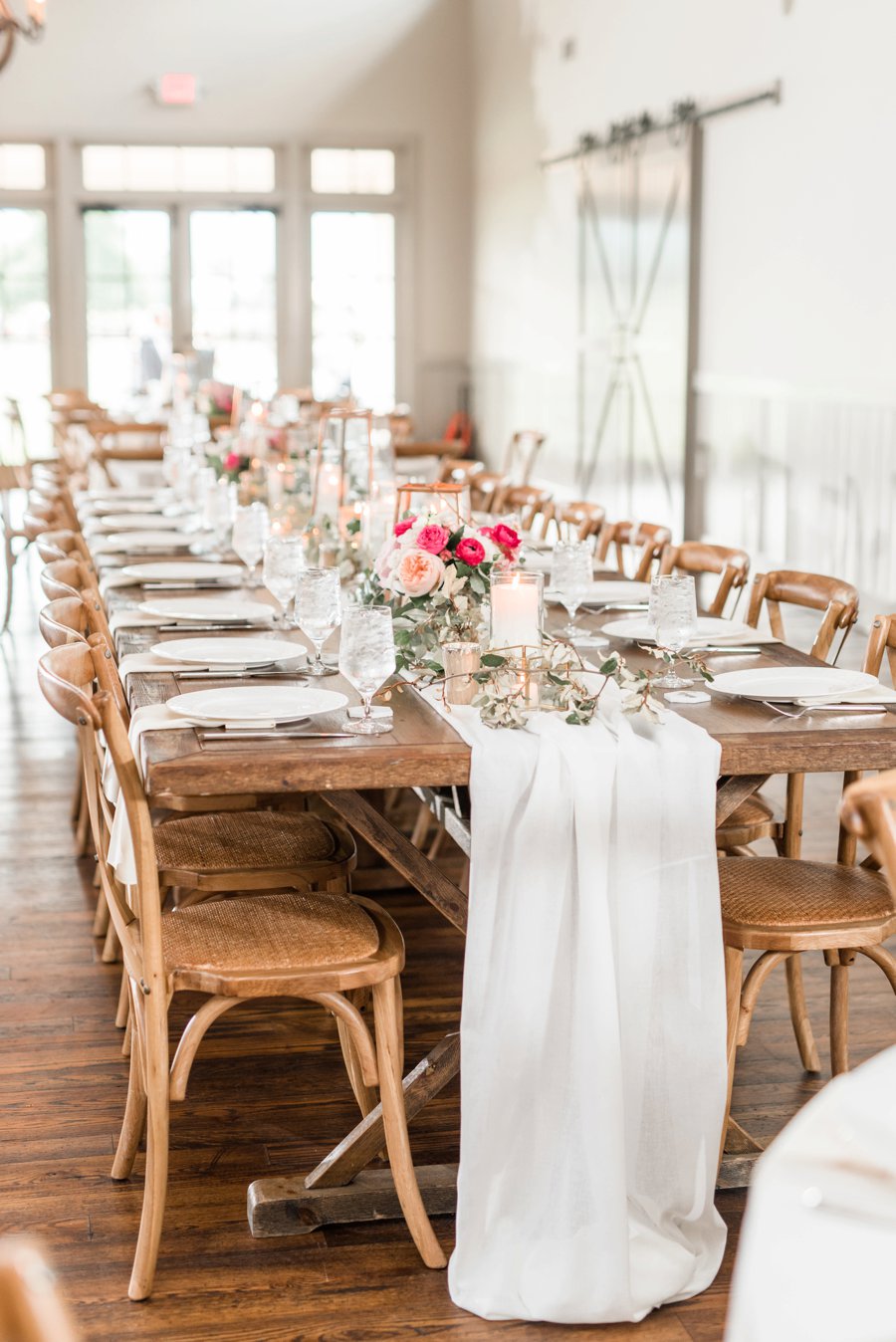 A Pink Rustic Romance Virginia Mountain Wedding via TheELD.com