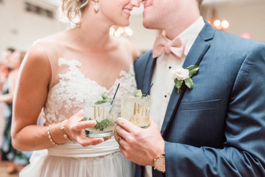 A Pink Rustic Romance Virginia Mountain Wedding via TheELD.com