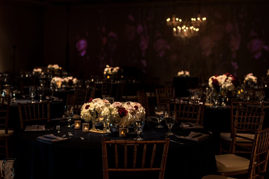 An Elegant, Artful Navy & Red Jacksonville Wedding via TheELD.com