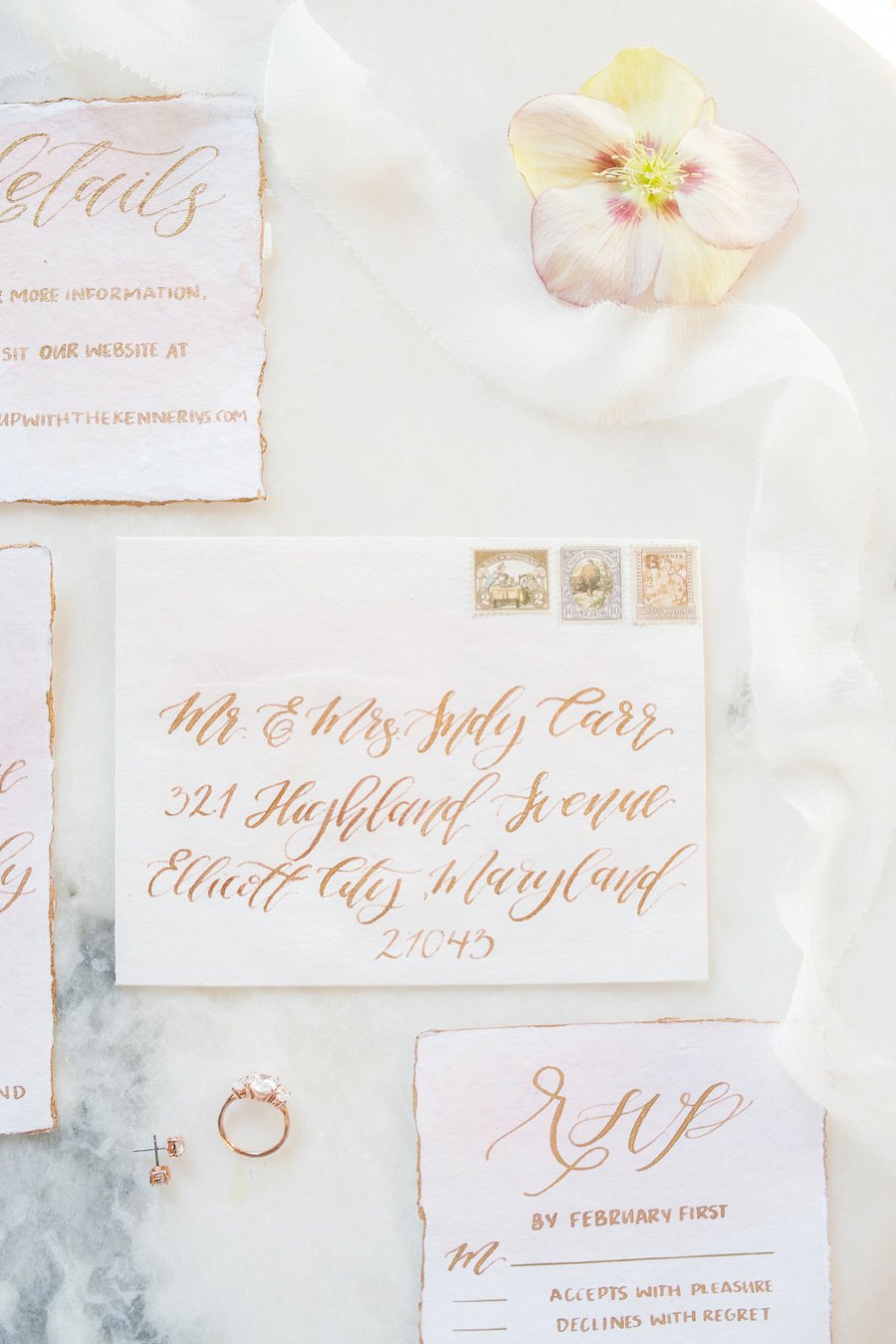 Pink Eclectic Valentines Day Inspired Wedding Ideas via TheELD.com