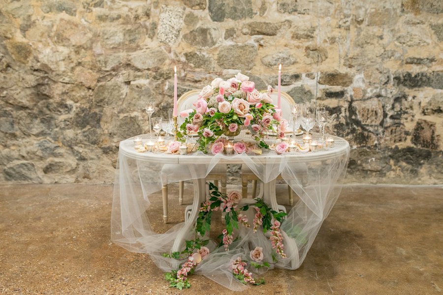 Pink Eclectic Valentines Day Inspired Wedding Ideas via TheELD.com