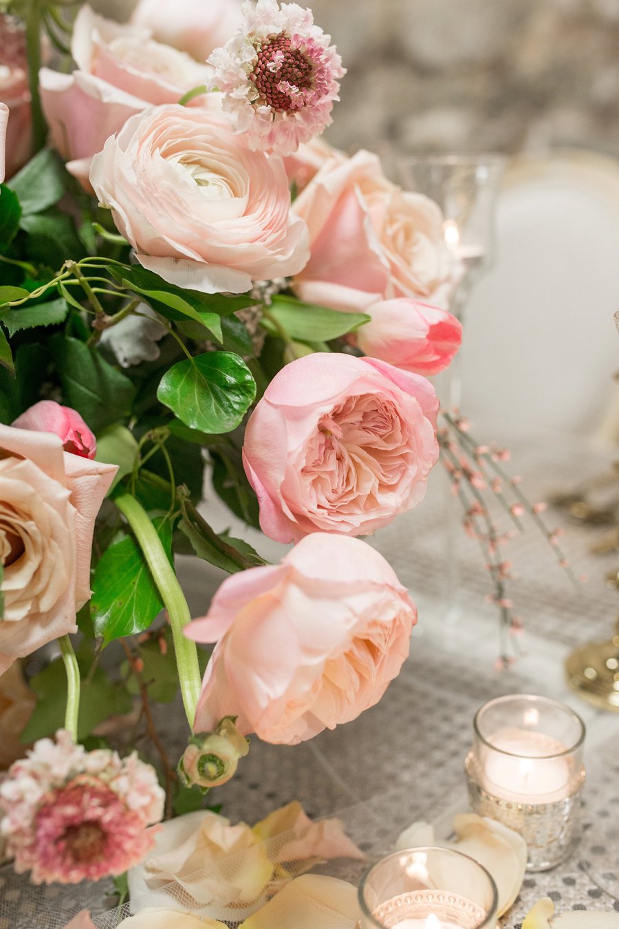 Pink Eclectic Valentines Day Inspired Wedding Ideas via TheELD.com