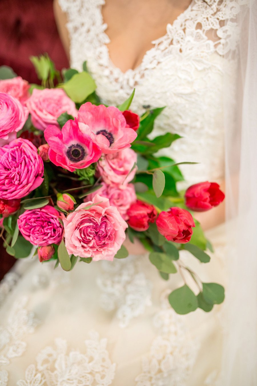 Pink Eclectic Valentines Day Inspired Wedding Ideas via TheELD.com