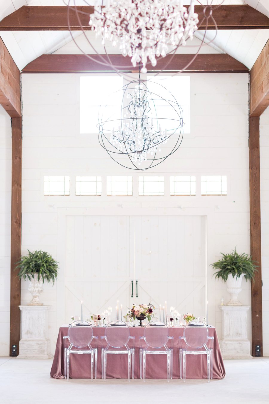 Modern Romantic Black & Mauve Valentines Day Wedding Ideas via TheELD.com