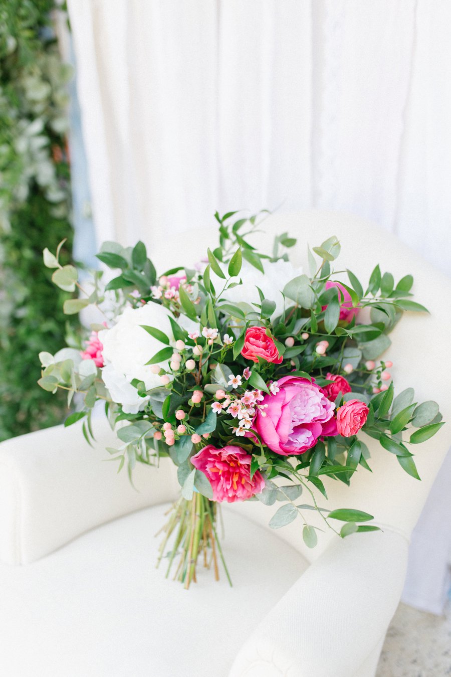 Pink and Blue Bohemian Wedding Inspiration In Italy via TheELD.com