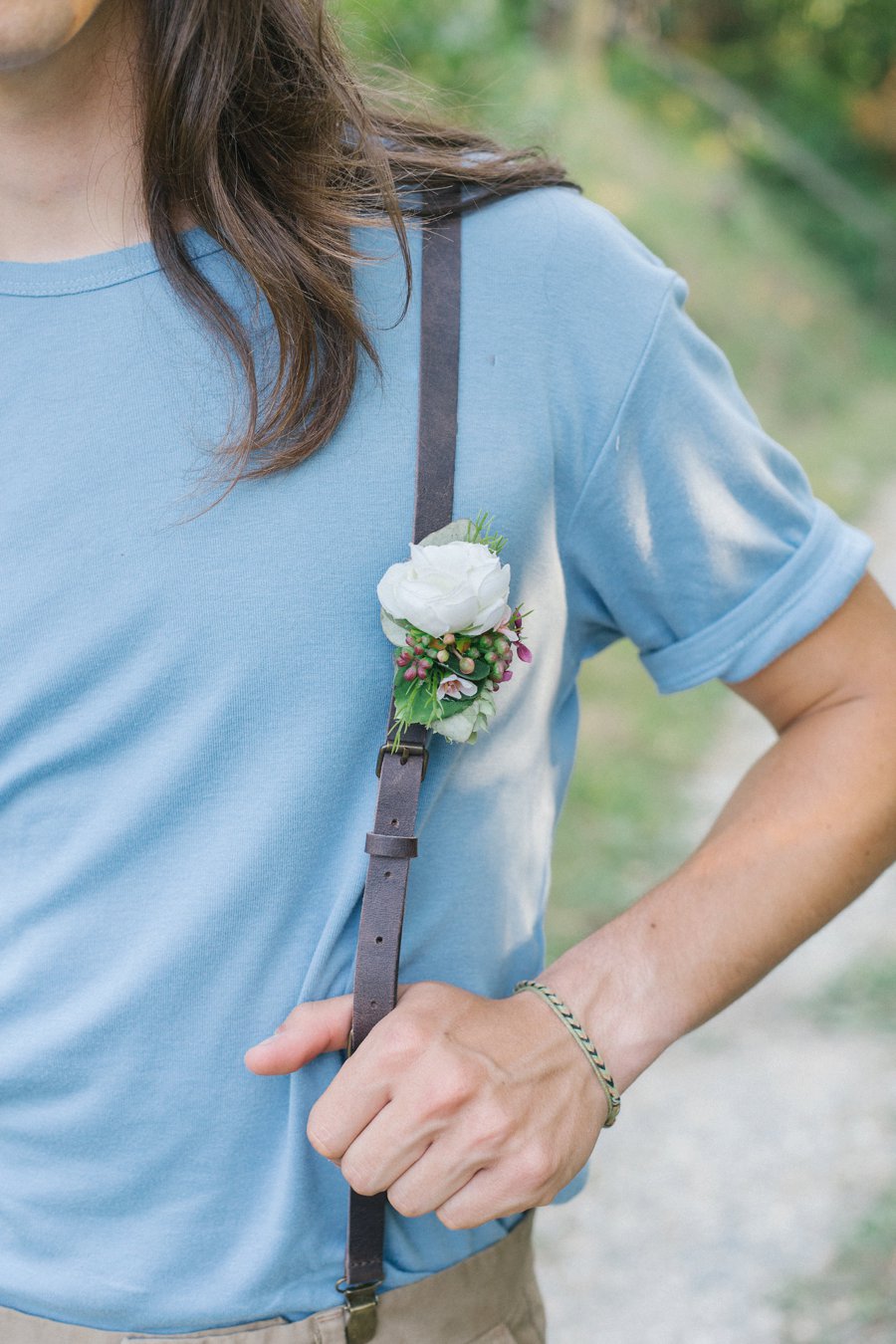 Pink and Blue Bohemian Wedding Inspiration In Italy via TheELD.com