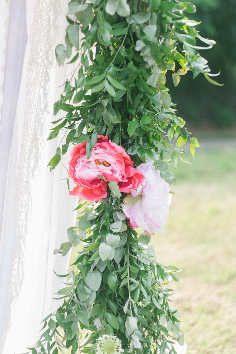 Pink and Blue Bohemian Wedding Inspiration In Italy via TheELD.com