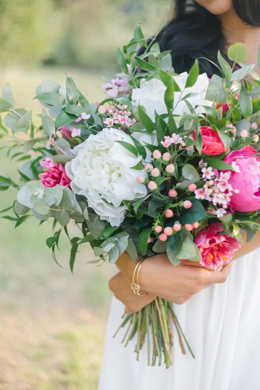 Pink and Blue Bohemian Wedding Inspiration In Italy via TheELD.com