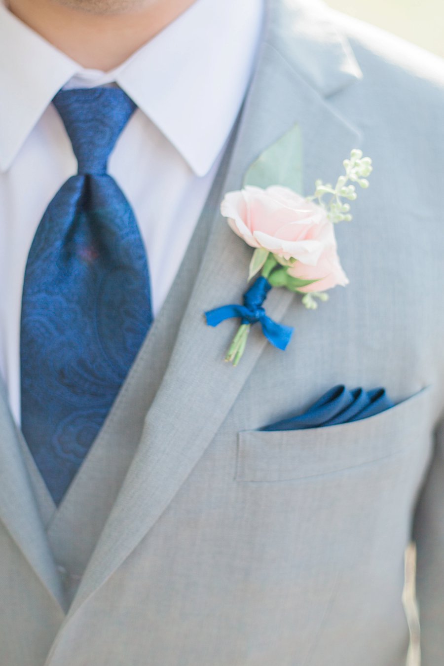 An Eclectic, Rustic Pink & Blue Texas Wedding Day via TheELD.com