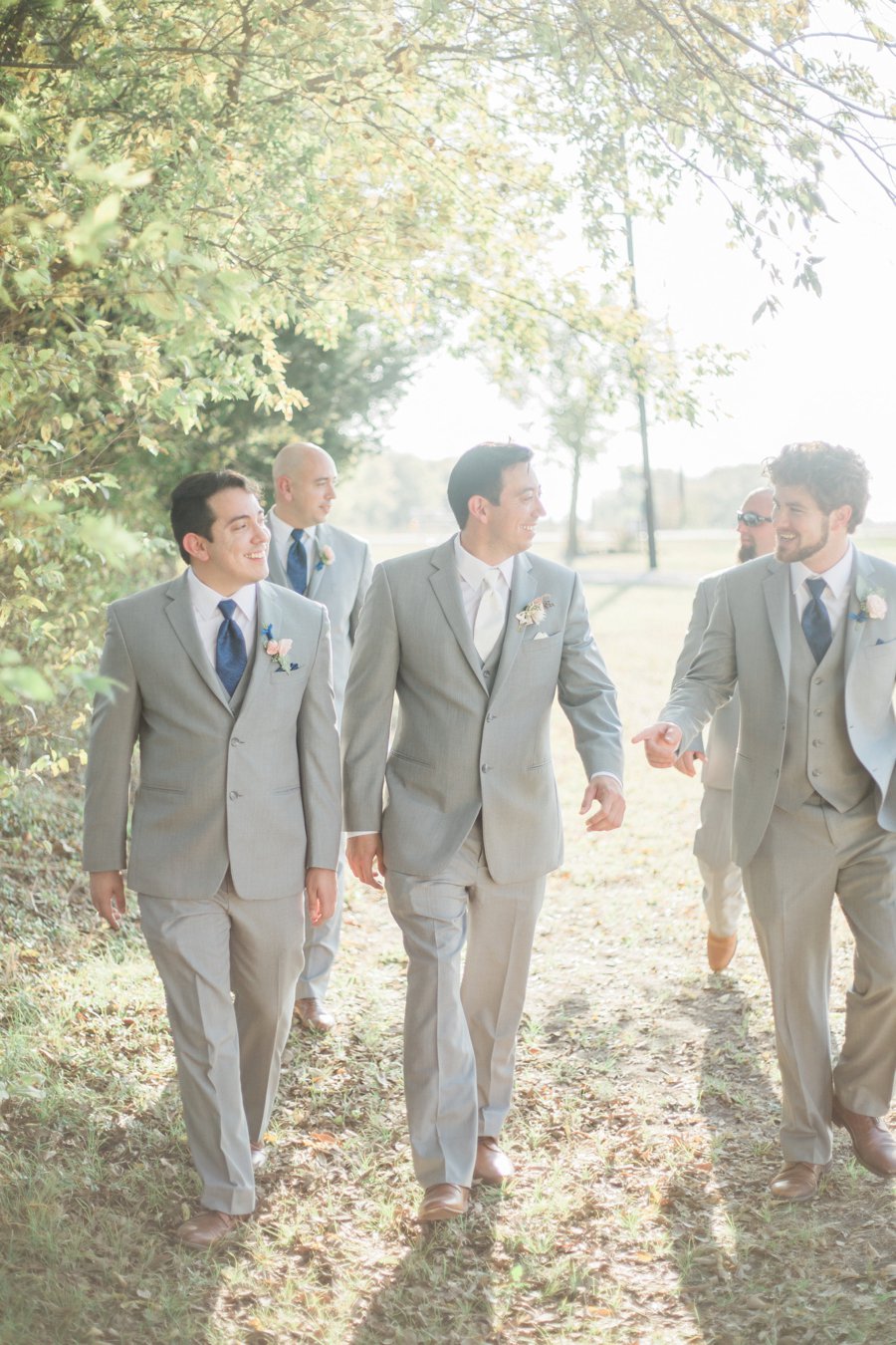 An Eclectic, Rustic Pink & Blue Texas Wedding Day via TheELD.com