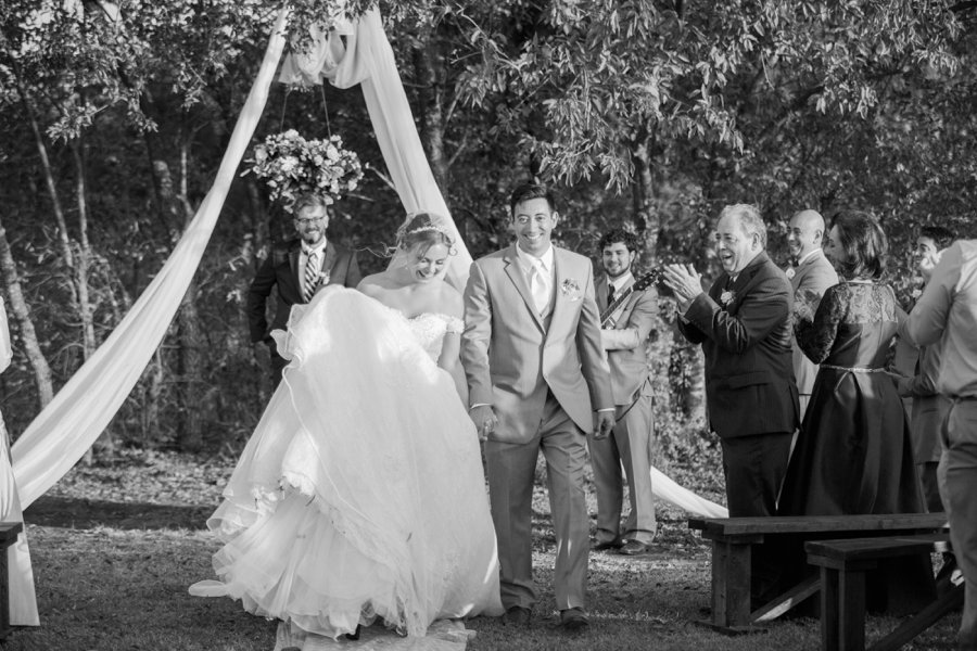 An Eclectic, Rustic Pink & Blue Texas Wedding Day via TheELD.com