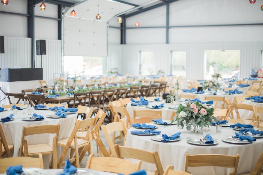 An Eclectic, Rustic Pink & Blue Texas Wedding Day via TheELD.com