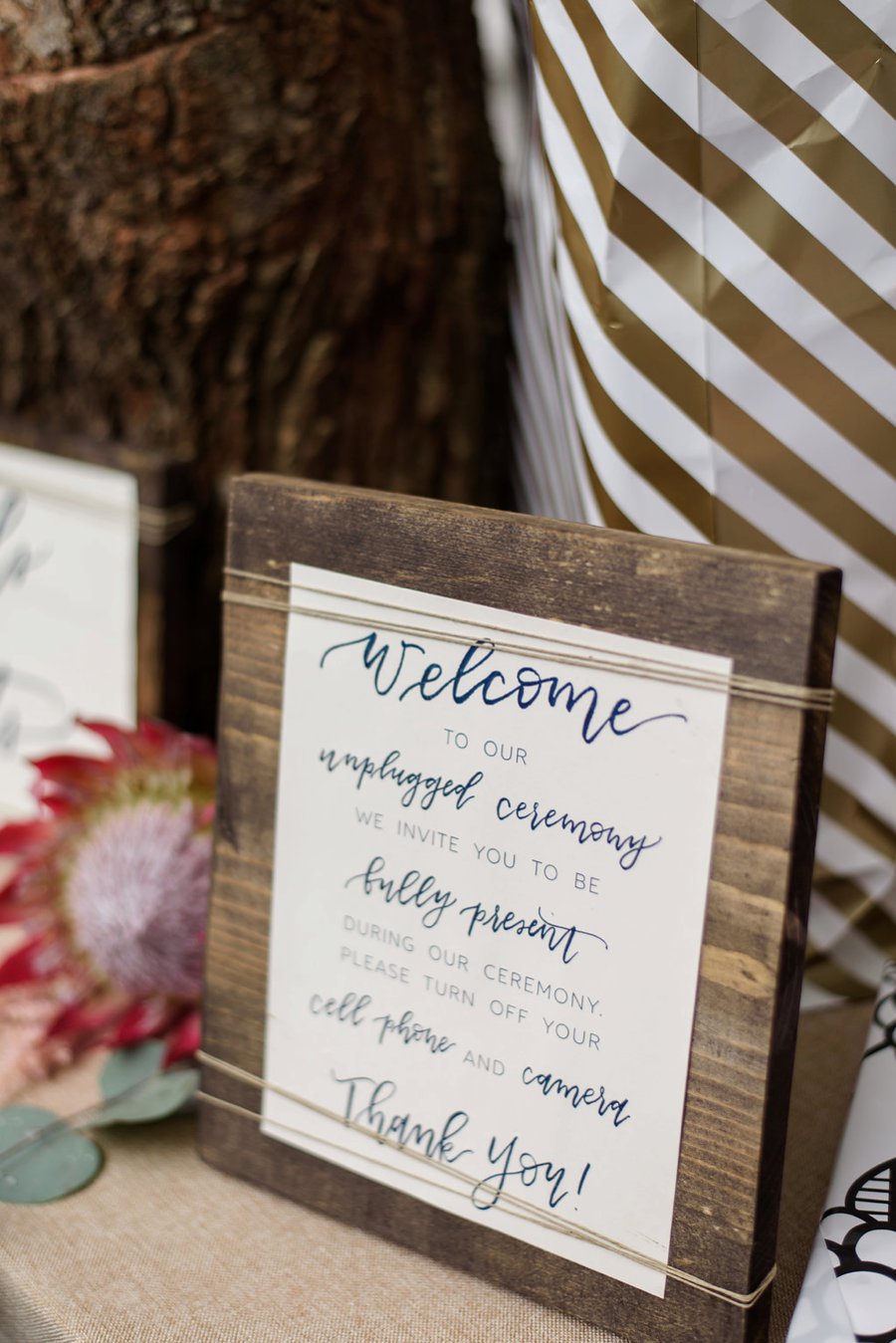 A Burgundy & Navy Rustic Elegant Florida Wedding via TheELD.com