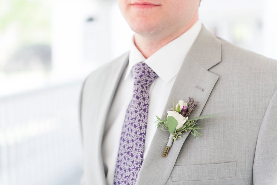 A Classic Southern Purple & White Alabama Wedding Day via TheELD.com