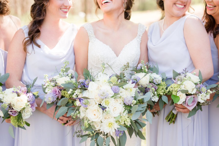 A Classic Southern Purple & White Alabama Wedding Day via TheELD.com