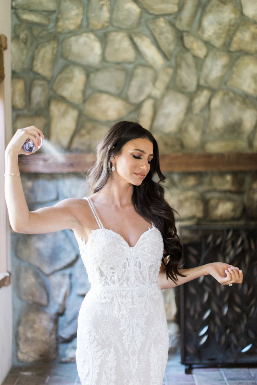 An Elegant Green & White Temecula Wedding via TheELD.com