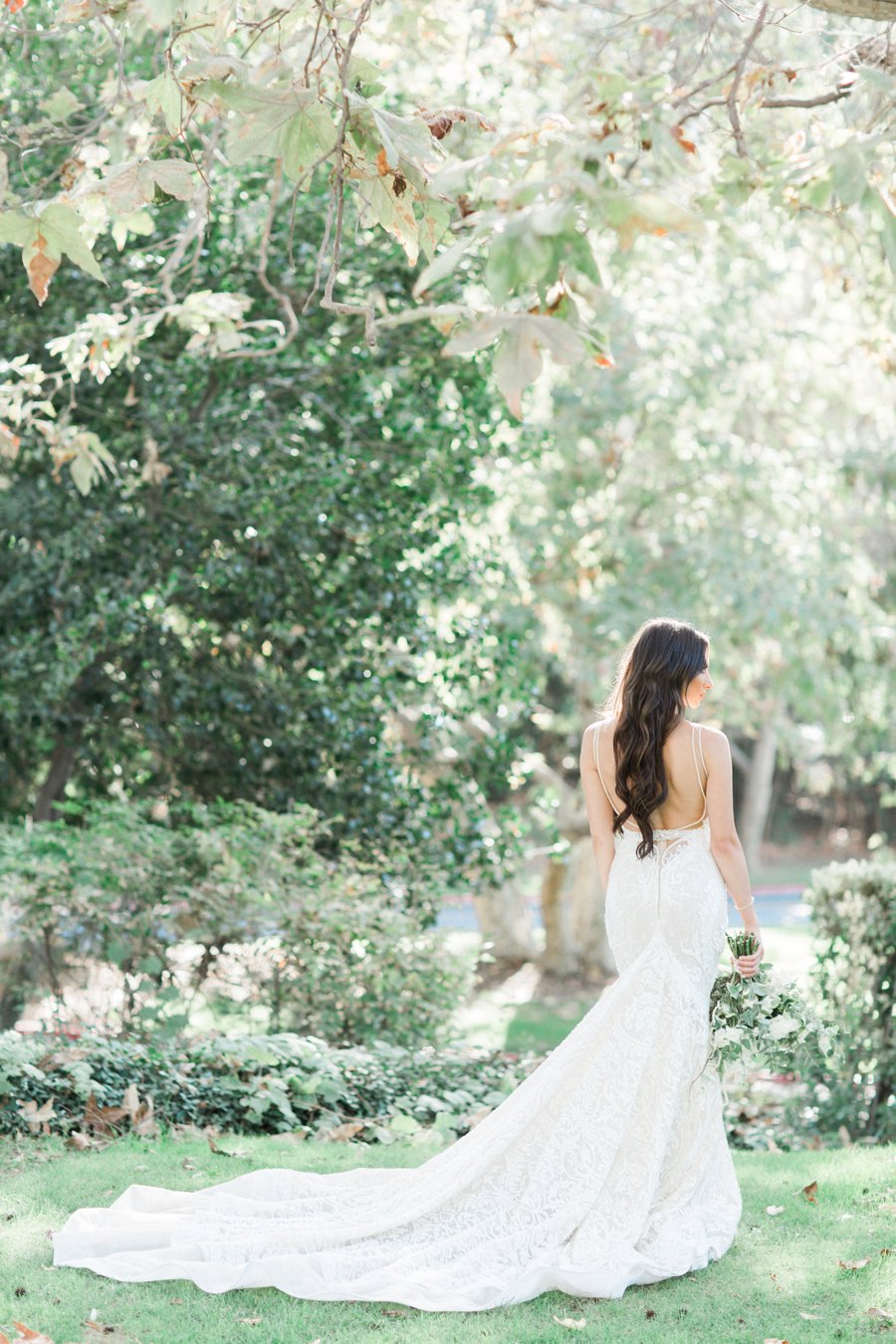 An Elegant Green & White Temecula Wedding via TheELD.com