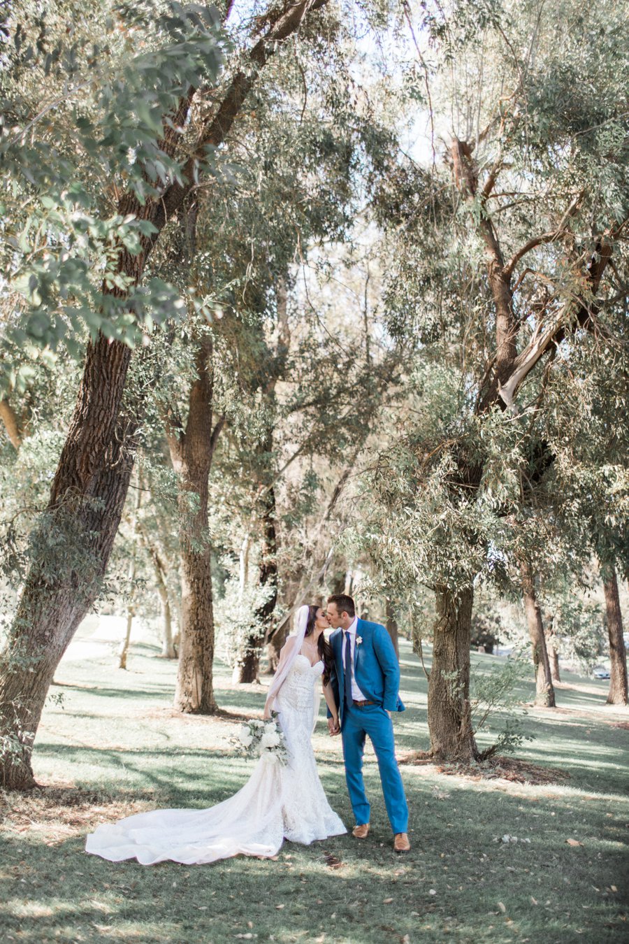 An Elegant Green & White Temecula Wedding via TheELD.com