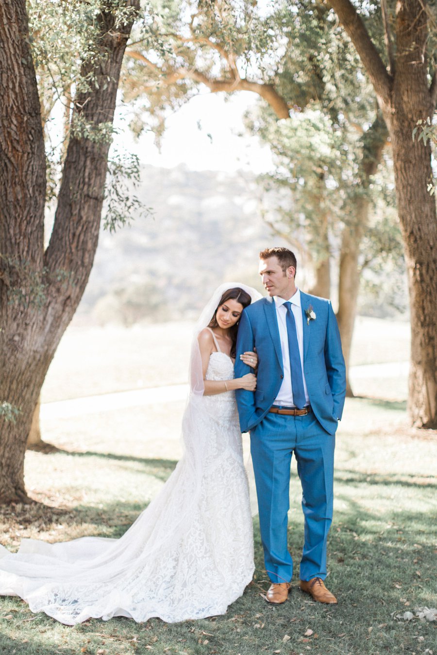 An Elegant Green & White Temecula Wedding via TheELD.com