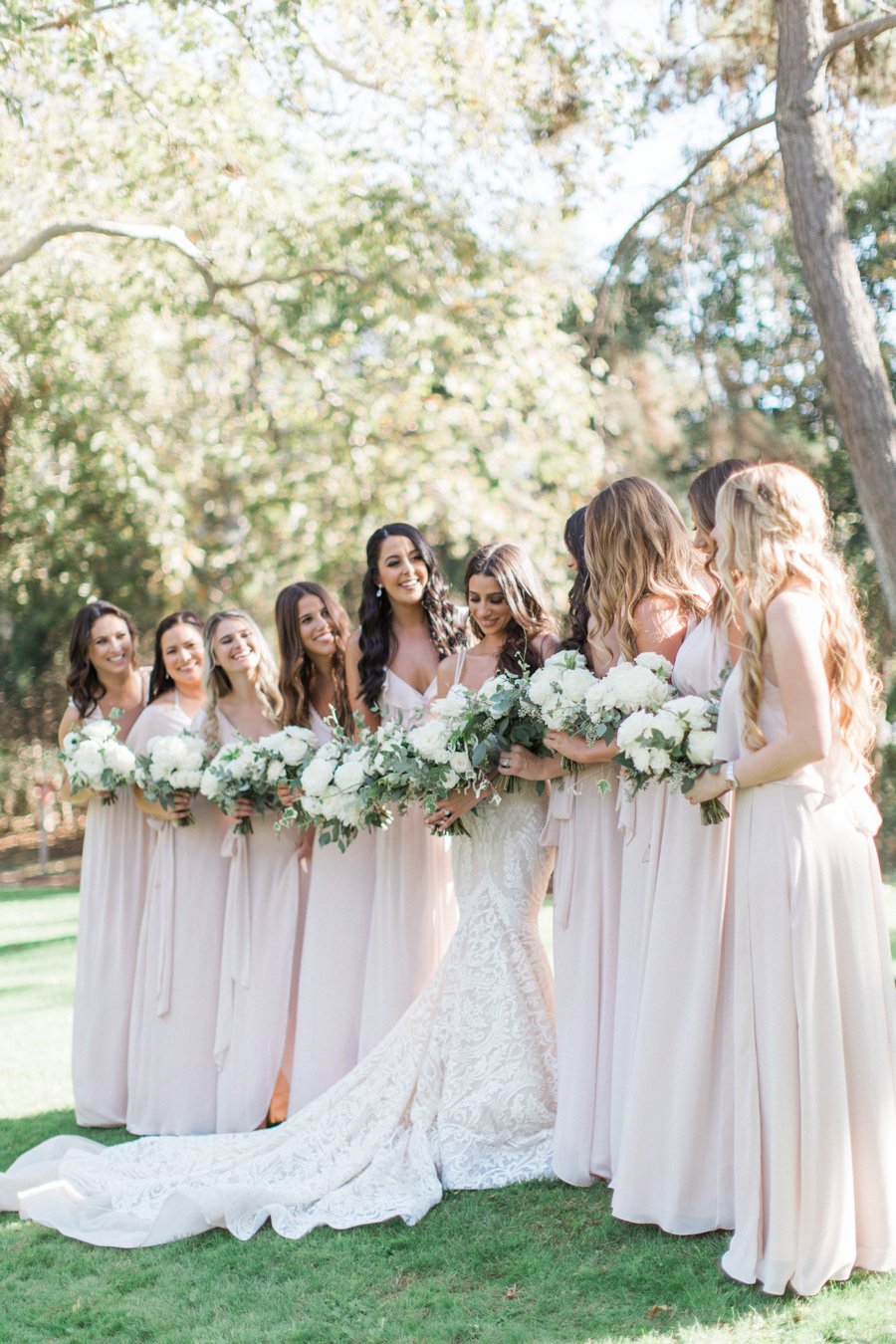 An Elegant Green & White Temecula Wedding via TheELD.com