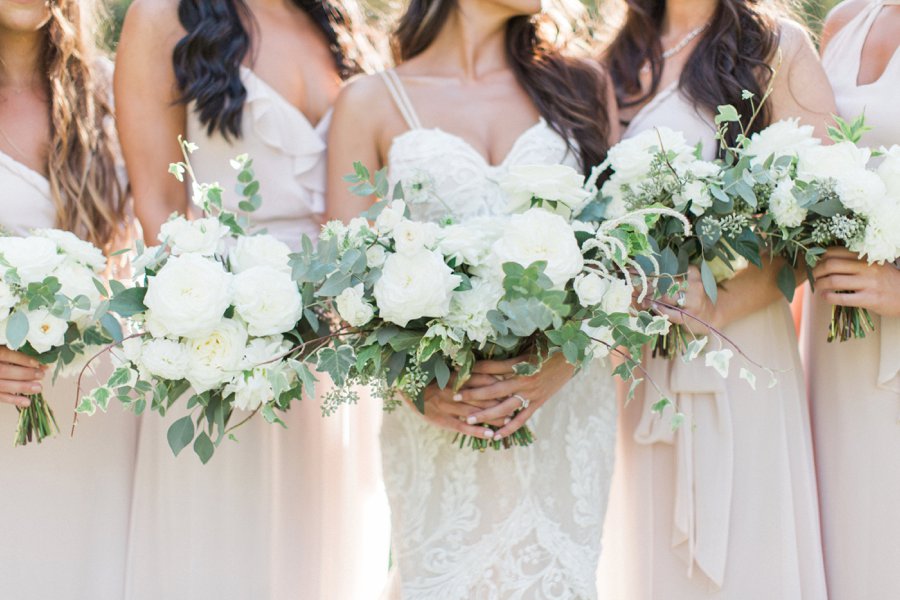 An Elegant Green & White Temecula Wedding via TheELD.com