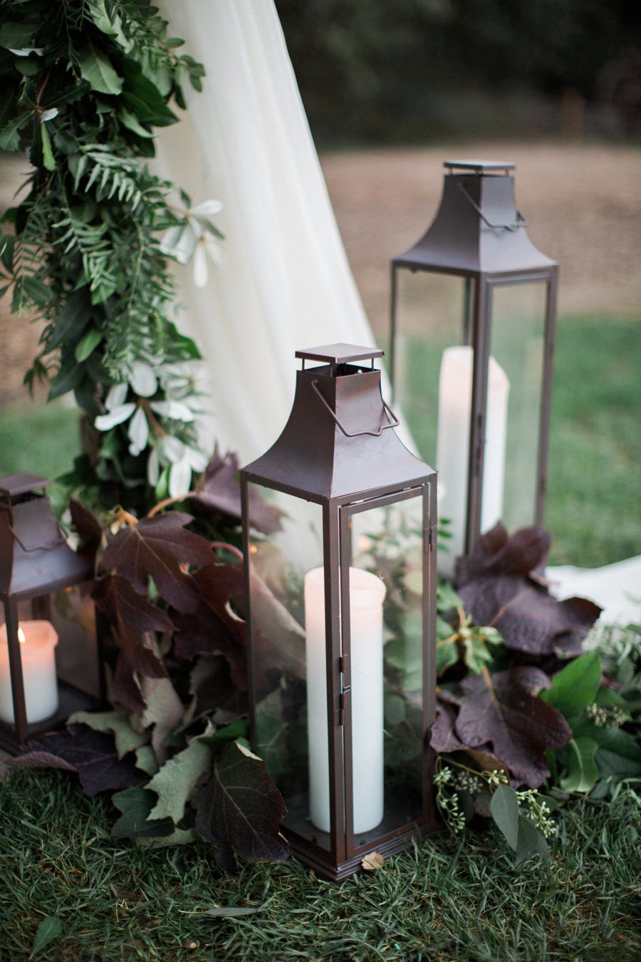 An Elegant Green & White Temecula Wedding via TheELD.com