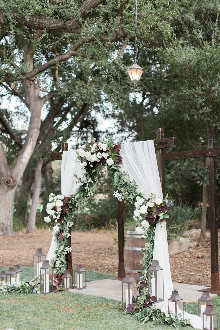 An Elegant Green & White Temecula Wedding via TheELD.com