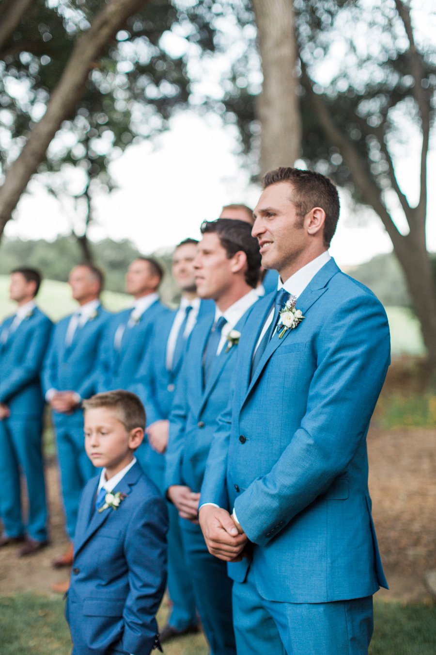 An Elegant Green & White Temecula Wedding via TheELD.com