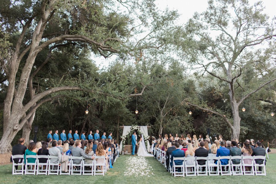 An Elegant Green & White Temecula Wedding via TheELD.com