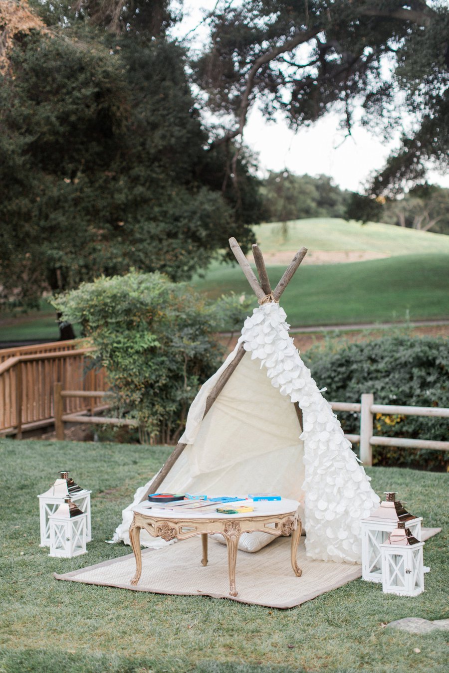 An Elegant Green & White Temecula Wedding via TheELD.com