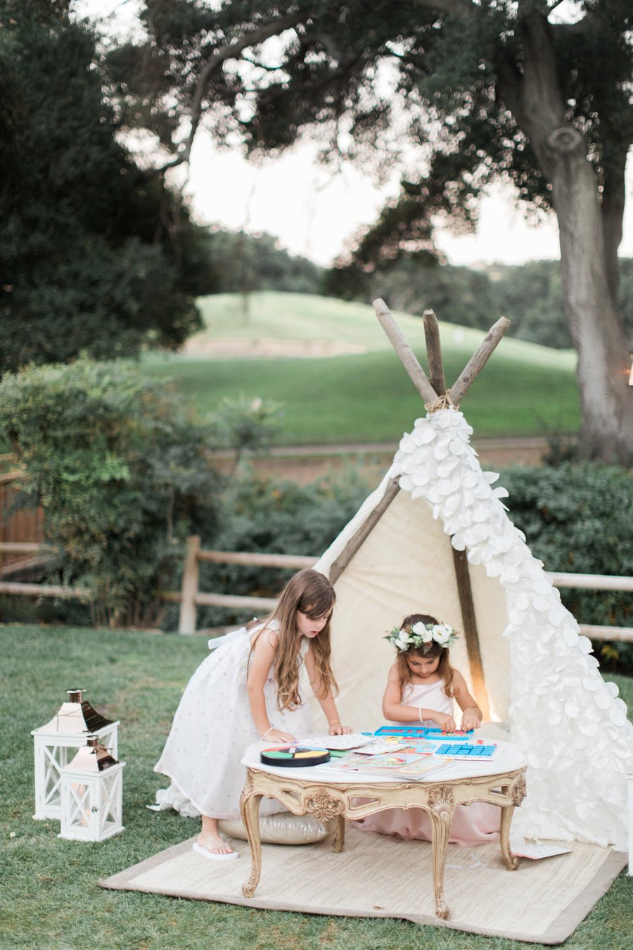 An Elegant Green & White Temecula Wedding via TheELD.com