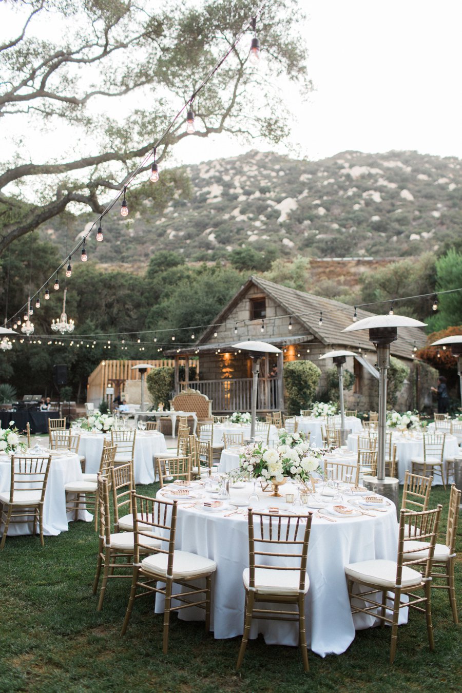 An Elegant Green & White Temecula Wedding via TheELD.com