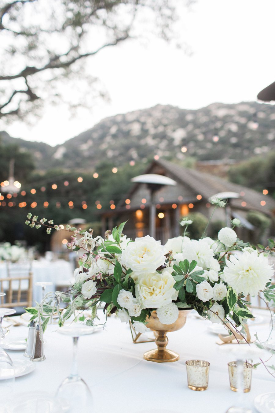 An Elegant Green & White Temecula Wedding via TheELD.com