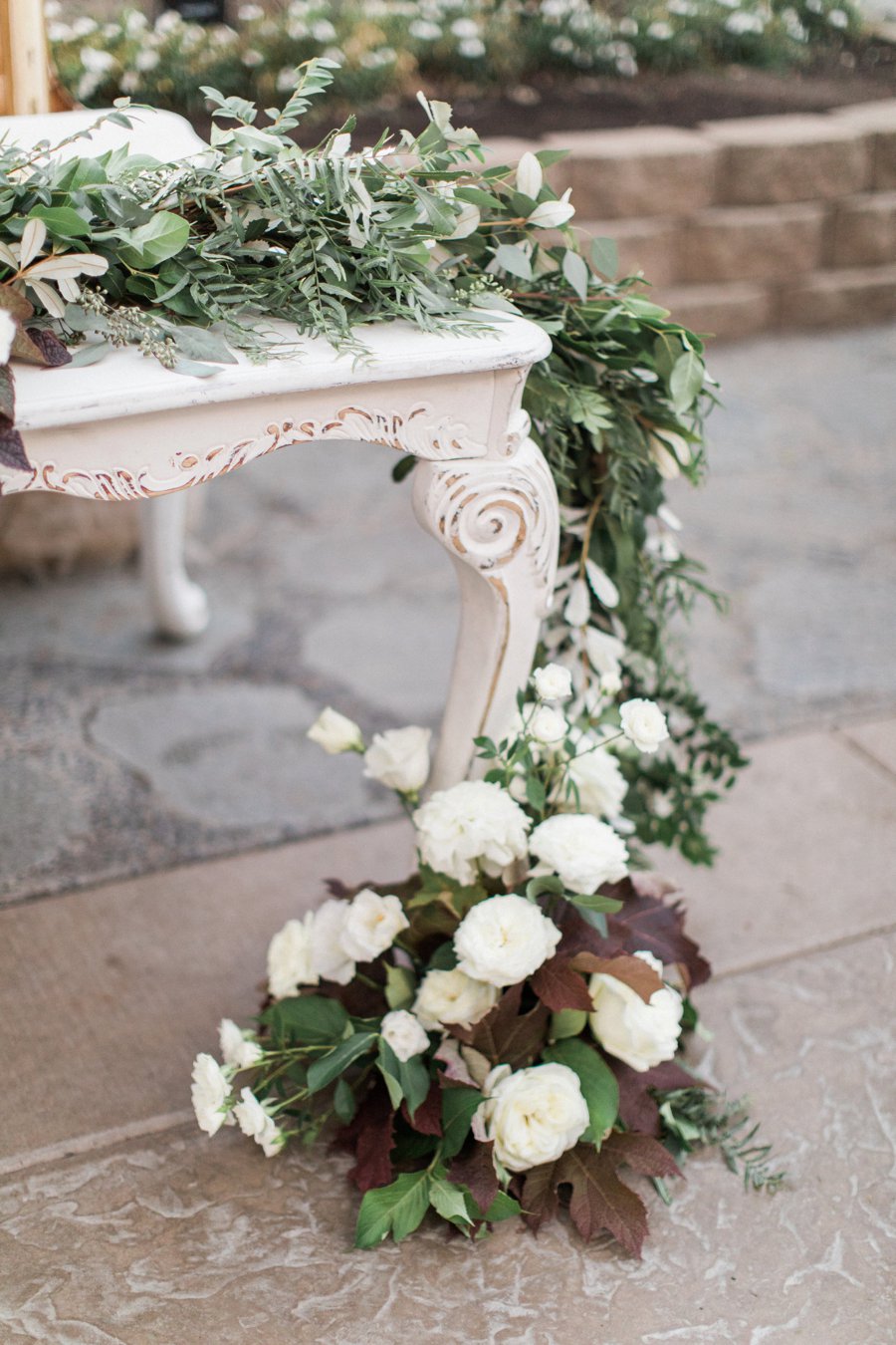 An Elegant Green & White Temecula Wedding via TheELD.com