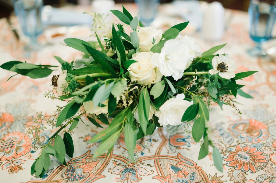 A Charleston inspired Orange & Blue Rehearsal Dinner via TheELD.com