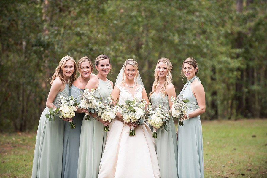 Rustic Elegant Navy & Green Jacksonville Wedding via TheELD.com