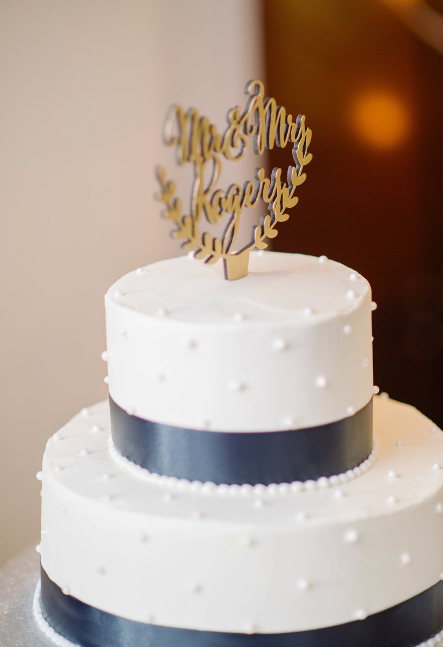 A Colorful Navy, Orange, & Pink Preppy Naples Wedding Day via TheELD.com