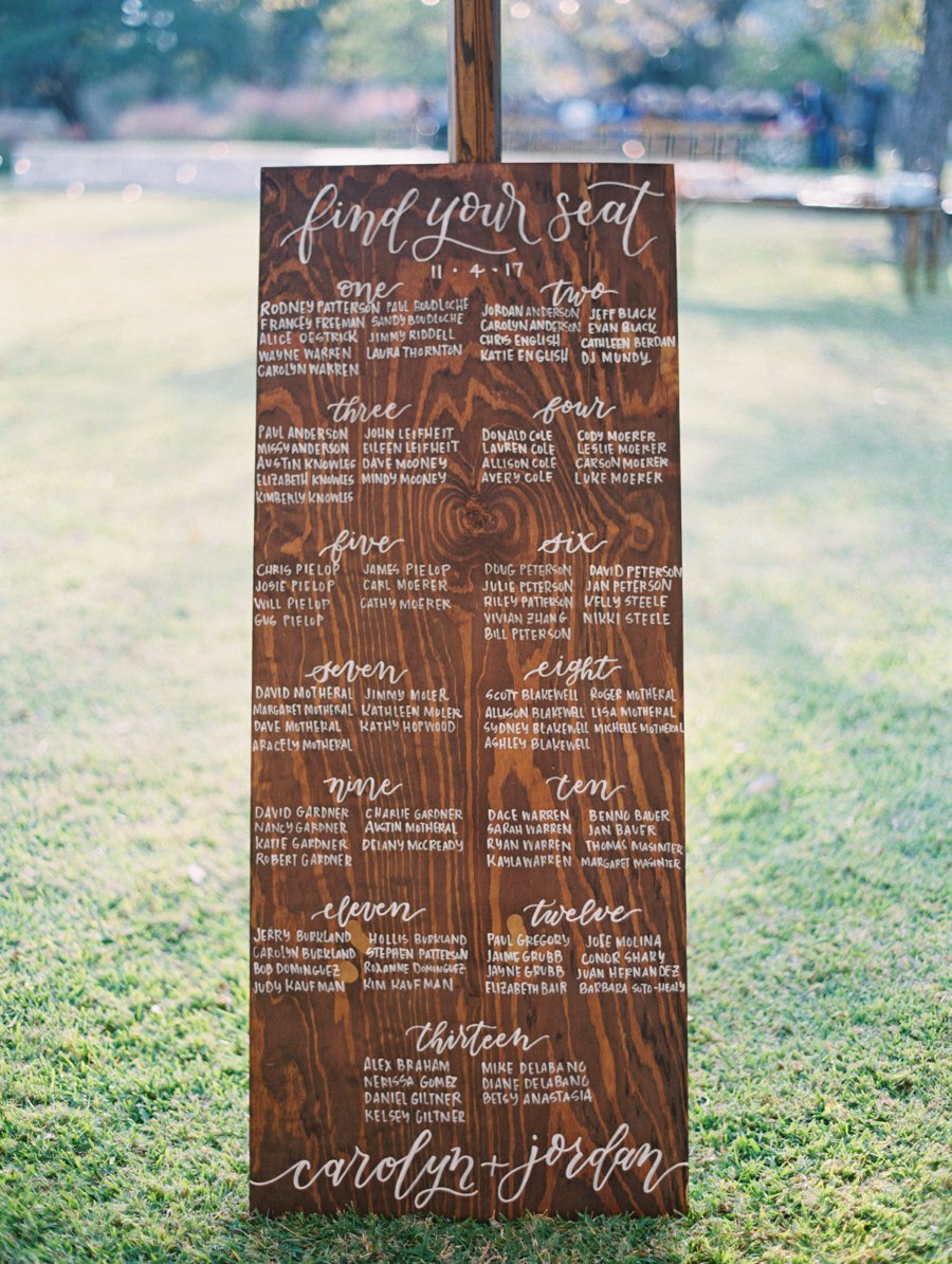 A Romantic Blue & Peach Texas Wedding Day via TheELD.com