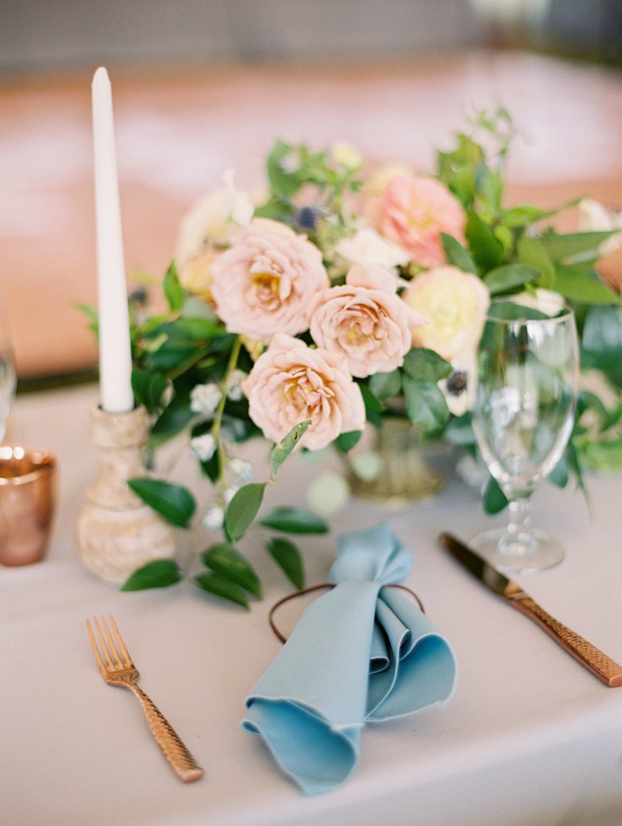 A Romantic Blue & Peach Texas Wedding Day | Every Last Detail