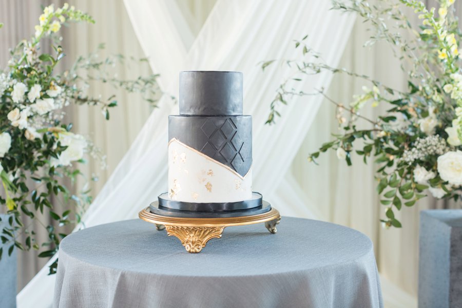 Black & Yellow Modern Minimalist Wedding Ideas via TheELD.com