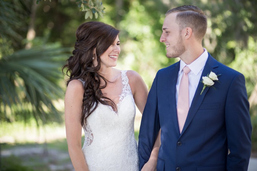 A Pink & Gold Mediterranean Inspired Florida Wedding via TheELD.com